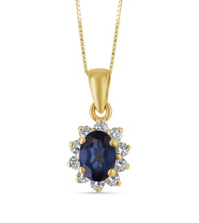VITOPOULOS Woman Necklace Gold 18CT With Stones