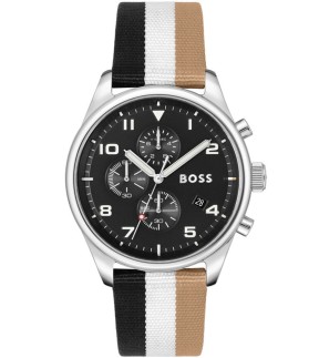 HUGO BOSS Chronograph Multicolor Fabric Strap 1514062
