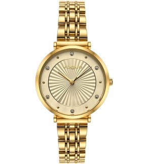 Ρολόι VOGUE New Bliss Με Κίτρινο Χρυσό Ατσάλινο Μπρασελέ 815342