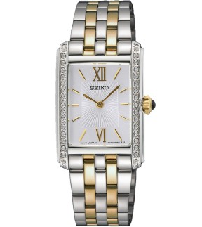 SEIKO Conceptual Yellow Gold-Silver Stainless Steel Bracelet SWR093P1
