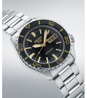 SEIKO 5 Sports SKX Automatic Silver Stainless Steel Bracelet SRPK99K1J