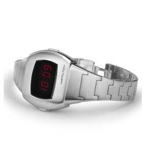 HAMILTON American Classic PSR 74 Silver Stainless Steel Bracelet H52304130