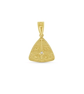 Constantine VITOPOULOS Gold With Zircon Stone ESK0910