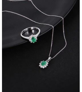 VITOPOULOS Ring White Gold 18Ct With Stones
