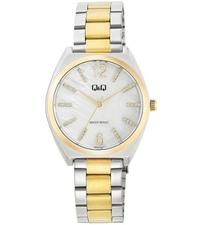 Q&Q Two Tone Metallic Bracelet Q90B-006PY