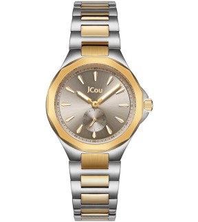 JCOU Aurelia Yellow Gold-Silver Stainless Steel Bracelet JU19078-4