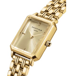 ROSEFIELD The Octagon XS Yellow Gold Stainless Steel Bracelet OCGSG-O82