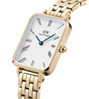DANIEL WELLINGTON Quadro Yellow Gold Stainless Steel Bracelet DW00100688