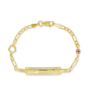 VITOPOULOS Kid ID Bracelet Silver 925 ES00552BR
