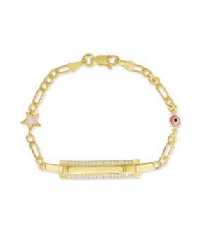 VITOPOULOS Kid ID Bracelet Silver 925 ES00553BR
