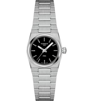 Ρολόι TISSOT PRX Με Ασημί Ατσάλινο Μπρασελέ T1370101105600