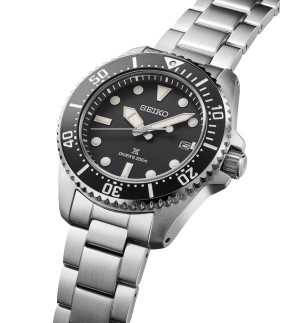 SEIKO Prospex Solar Silver Stainless Steel Bracelet SNE597P1