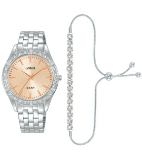 LORUS Women Silver Stainless Steel Bracelet RG291XX9