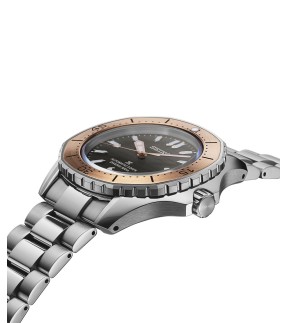 Ρολόι SEIKO Prospex Diver's – Polygonal in Ocean Με Αυτόματο Μηχανισμό Και Ασημί Ατσάλινο Μπρασελέ SPB485J1
