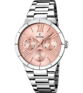 FESTINA Multifunction Silver Stainless Steel Bracelet F16716/3