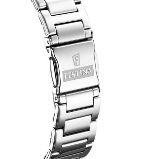 FESTINA Multifunction Silver Stainless Steel Bracelet F16716/3