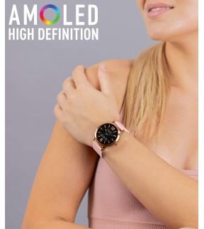 REFLEX Smartwatch Pink Silicone Strap RA31-2196
