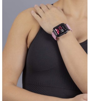 REFLEX Smartwatch Pink Fabric Strap RA37-2200