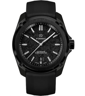FORMEX Essence Leggera 41 Automatic Black Rubber Strap  0331.4.6399.910