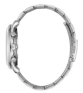 LEE COOPER Chronograph Silver Metal Bracelet LC08068.370