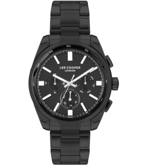 LEE COOPER Multifunction Black Metal Bracelet LC07513.650-MP