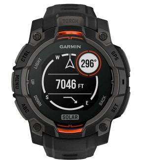 GARMIN Instinct® 3 45mm SOLAR Black Silicone Band GA-010-02934-00
