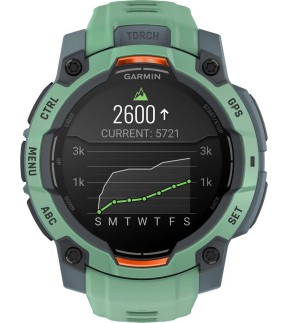 GARMIN Instinct® 3 45mm AMOLED Neotropic Silicone Band Limited Edition GA-010-02936-01