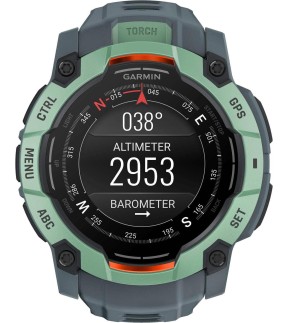 GARMIN Instinct® 3 50mm AMOLED Neotropic Twilight  Silicone Band Limited Edition GA-010-03020-01