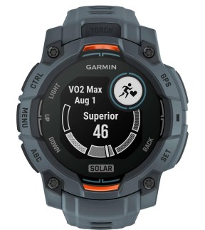 GARMIN Instinct® 3 45mm SOLAR Twilight Grey Silicone Band Limited Edition GA-010-02934-01