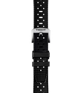 Λουράκι TISSOT Μαύρο Καουτσούκ 20mm T852049628