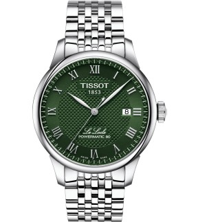 TISSOT Le Locle Powermatic 80 Silver Stainless Steel Bracelet T0064071109300