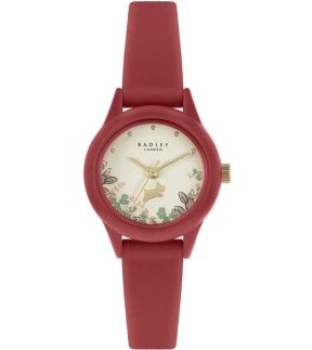 RADLEY LONDON Red Silicone Strap RY21444