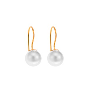 SENZA Yellow Gold Silver 925 Earrings SSR1798-2GD