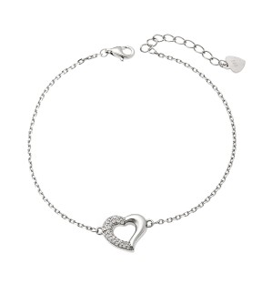 SENZA Silver 925 Bracelet With Zircon Stones SSR3942SR