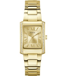 Ρολόι GUESS Bonnie Με Κίτρινο Χρυσό Ατσάλινο Μπρασελέ GW0874L4
