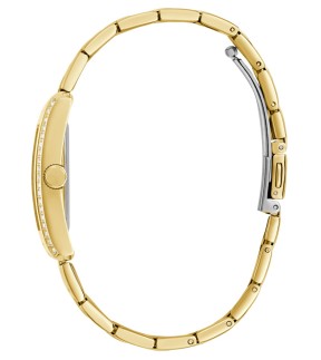 Ρολόι GUESS Bonnie Με Κίτρινο Χρυσό Ατσάλινο Μπρασελέ GW0874L4