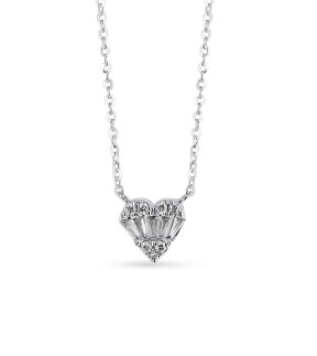 VITOPOULOS Woman Necklace White Gold 18CT With Diamonds