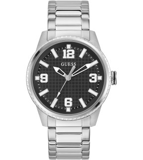 Ρολόι GUESS Varsity G Με Ασημί Ατσάλινο Μπρασελέ GW0889G1