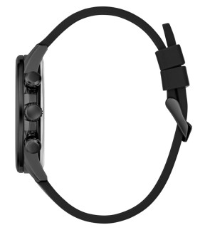 Ρολόι GUESS Walker Με Πολλαπλές Λειτουργίες Και Μαύρο Καουτσούκ Λουράκι GW0913G3