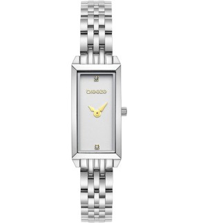 Ρολόι BREEZE Edge Με Ασημί Ατσάλινο Μπρασελέ 612551.1