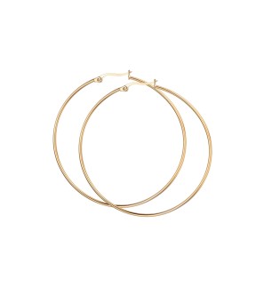 LUCA BARRA Gold Stainless Steel Earrings OK957