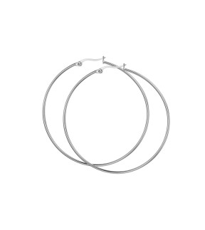 LUCA BARRA Earrings Silver Stainless Steel OK951