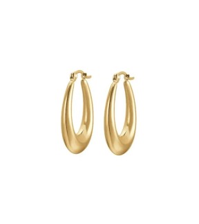 LUCA BARRA Earrings Gold Stainless Steel OK1396