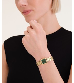 ROSEFIELD The Boxelle Yellow Gold Stainless Steel Bracelet BEGSG-B05