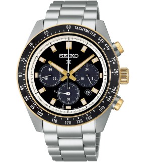 SEIKO Prospex 'Circuit Race' Solar Speedtimer Silver Stainless Steel Bracelet SSC941P1