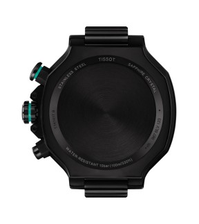 TISSOT T-Race Chronograph Green Silicone Strap T1414173705101