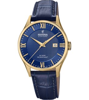 FESTINA Blue Leather Strap F20010/3