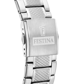 FESTINA Chronograph Silver Stainless Steel Bracelet F20668/5