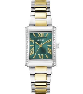 GUESS Bonnie Yellow Gold-Silver Stainless Steel Bracelet GW0874L2