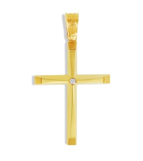 VITOPOULOS Cross Yellow Gold 14Ct